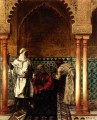 Rudolph Ernst Der Weise El sabio 1886 pintor árabe Rudolf Ernst